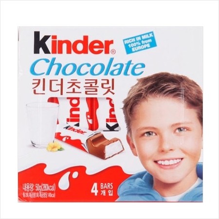 킨더 초콜릿 50g(4개입) X 20ea