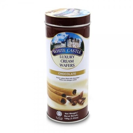 크림 초콜릿 웨이퍼 100g 화이트캐슬 초코과자 커피간식추천